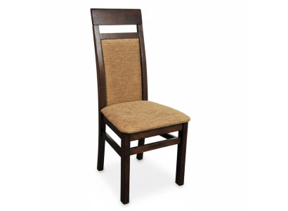Set di sedie da design 2x poltrona legno tessuto sedie stoffa sala da pranzo nuovo imbottito