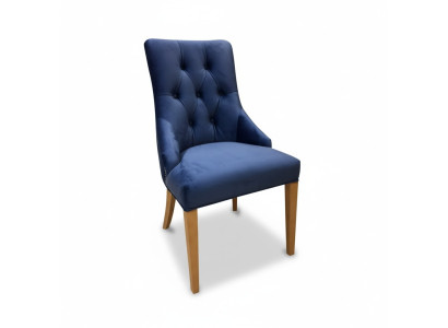 Chesterfield Set 20x Sedia da sala da pranzo in tessuto imbottito, sedia da pranzo Gastro.