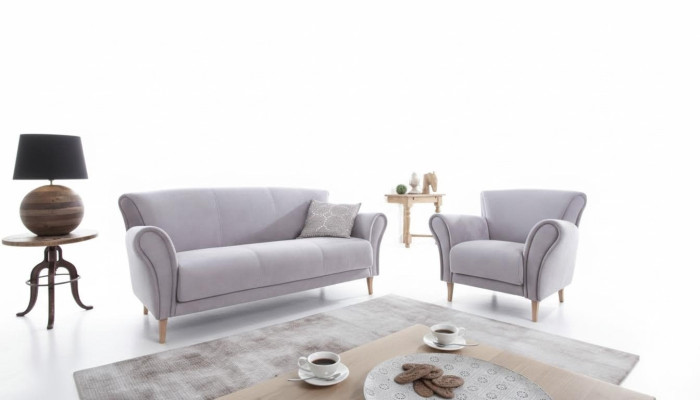 Poltrona relax di design moderno, imbottita, divano a 1 posto, divano, soggiorno