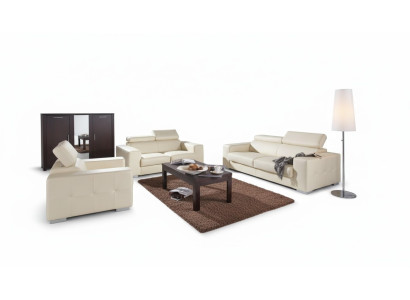 Divano 2 posti Design divani imbottiti in pelle moderni due posti