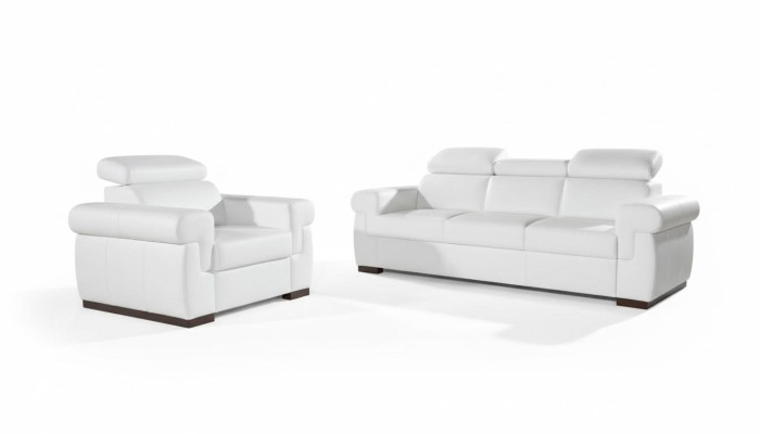 Set di mobili per soggiorno moderni 3+1+1 divano poltrona, imbottitura del sedile, nuovo