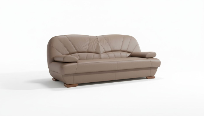 Divano 3 posti Design Divani Divani imbottiti in pelle moderni Relax tre posti