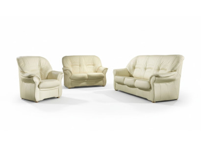 Divano a due posti 2 posti design divani imbottiti moderno seduta tessuto pelle nuovo