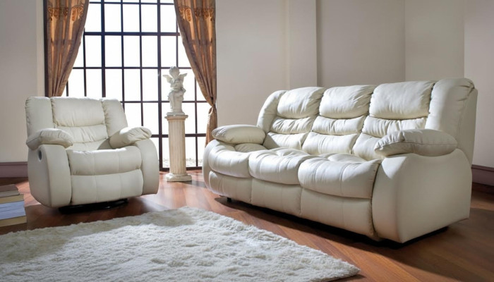 Poltrona Regan Design Divani Divani in Pelle Relax Sedute Moderne