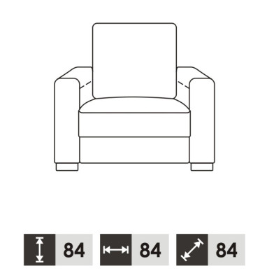 Set di divani moderni 3+1 posti in pelle con design divani imbottiti