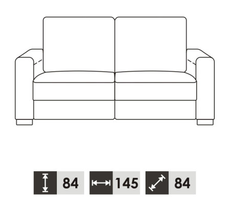 Set di divani moderni 3+2 posti design - Divano design con rivestimenti.