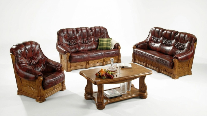 Divano a due posti Divano classico in pelle Sofa divani rivestiti Divano 2 posti in pelle