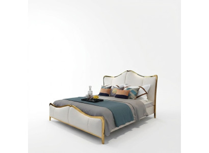 Letto Imbottito Design Di Lusso Letti Matrimoniali Hotel Matrimoniale 180x200cm Camera Da Letto In Pelle