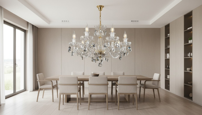 Copertura camera da letto Lampadario cristallo Pietre Lampadario Lampada Nuova