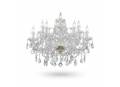 Lampada a soffitto classica con illuminazione a cristalli Nuovo lampadario boemo
