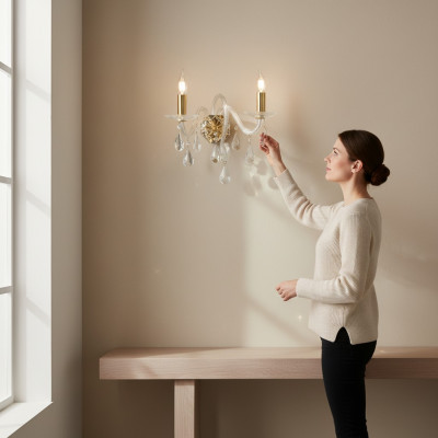 Boemia Lampada da parete lampadario stile antico lampada da parete / lampadario a sospensione, nuovo