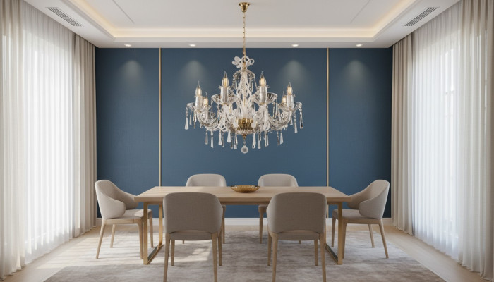 Cristallo lampadario lampadari a sospensione luce plafoniera Boemia