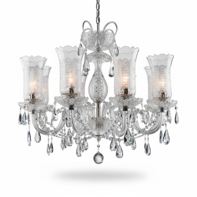 Boemia lampadario in cristallo lampada soffitto luce copertura della lampada