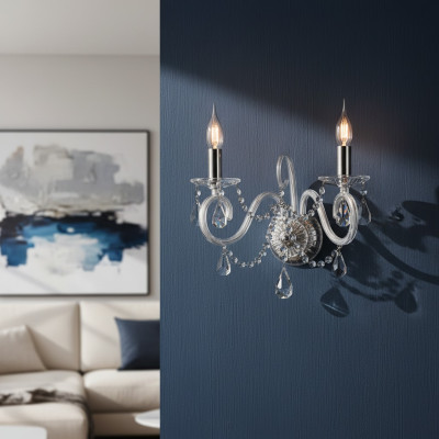 Elite Bohemia Applique stile lampadario Lampenwelt Lampadario a parete Lampadario a parete Nuovo