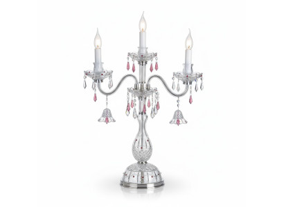 Stile barocco Lampada da tavolo Lampadario Luci da comodino Boemia