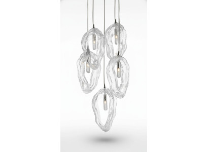 Cristallo lampadario lampadario soffitto lampada a sospensione luce Elite Boemia Conchiglie