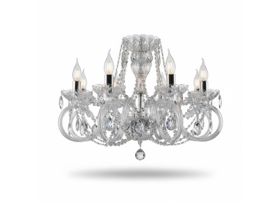 Lampadario Lampada Lampade Cristallo Luci Boemia Copertura