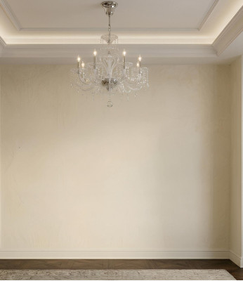 Plafoniera in cristallo lampadario lampada lampada Elite Boemia