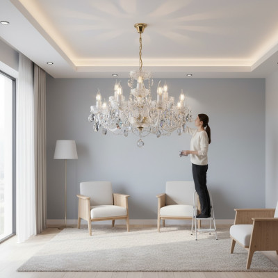 Lampadario a sospensione a soffitto Lampadario a soffitto Lampadario Elite Boemia