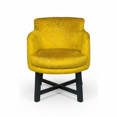 Design sedie Chesterfield set di sedie rivestimento tessile gruppo hotel 4x set
