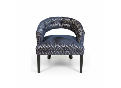 Design poltrone Chesterfield assortimento sedia tessuto imbottito gruppo hotel set 4x.