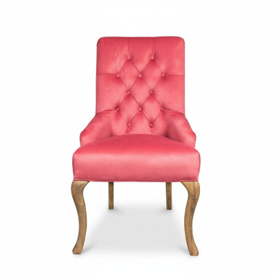 Design poltrone Chesterfield per hotel, tessuto imbottito in gruppo di 2 set.