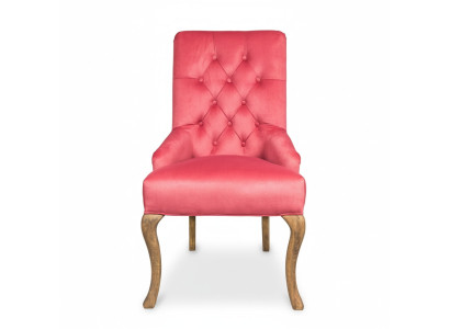 Sedia Chesterfield rossa x6 gruppo di sedie da designer in pelle.