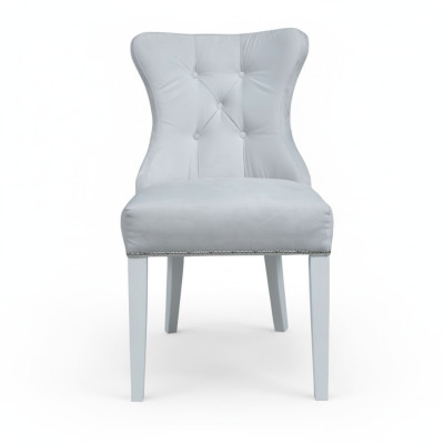 Set di 8 sedie design in pelle - Sedie con schienale imbottito - Mobili per la ristorazione