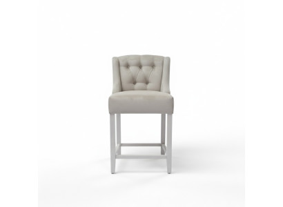 Esclusivi x4 sgabelli da bar Chesterfield sedie da bar in tessuto Design set da 4
