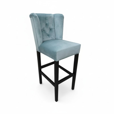 Sgabello da bar in velluto set di 8 sedie da bar in stoffa design  Hocker aus Samt Set von 8 Stoffbarsessel-Design