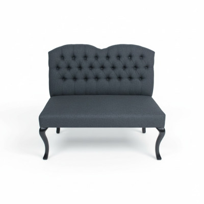 Chesterfield Banca Tessuto Panche Decorazione Ristorante Tessuto Negozio Divano Pelle