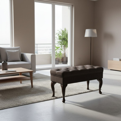 Sgabello Chaiselounge Poggiapiedi Guanciale Pouf Banca seduta Chesterfield