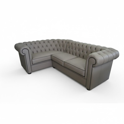 Divano ad angolo Chesterfield Chesterfield Divano imbottito Divano angolare imbottito Sedili angolari Sofà