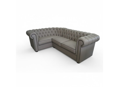 Divano ad angolo Chesterfield Chesterfield Divano imbottito Divano angolare imbottito Sedili angolari Sofà