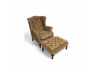 Sgabello Panchina Bancone Poggiapiedi Panchina Pouf Chesterfield