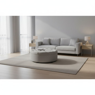 Hocker Pouf Poggiapiedi Rotondo Pouf Pouf Imbottito Sgabello da seduta Hocker