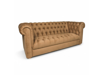 Divano a tre posti Chesterfield in pelle design divani in pelle.