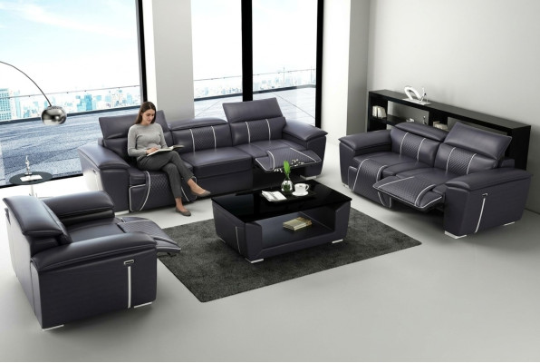 Comfort in grande stile Divano angolare a U per il soggiorno perfetto