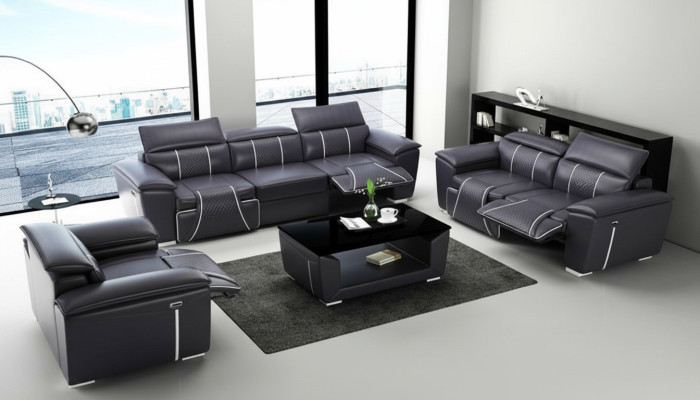 Comfort in grande stile Divano angolare a U per il soggiorno perfetto
