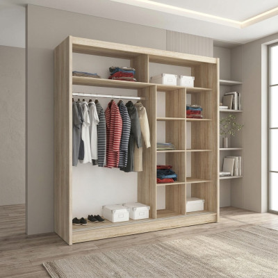 Mensole multifunzione Armadio Scaffale Decorativo Armadietti Armadi 200cm