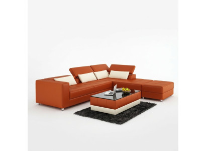 Design moderno incontra comfort. Divano moderno a forma di L per il tuo soggiorno.