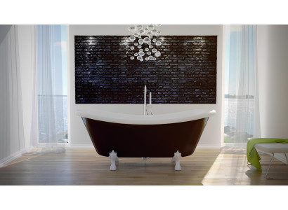 Vasca da bagno indipendente esclusiva in acrilico vasca bagno 190x77