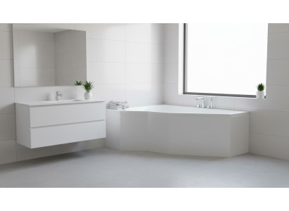 Vasca da bagno freestanding design Vasca da bagno a colonna Vasca da bagno