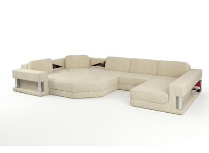 Set di divani moderni 3+2+1 posti a sedere Design Divano imbottito Divano Divani