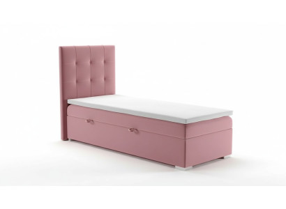 Lusso Boxspring Letto Letti Hotel Imbottiti Cassettone Funzione 90x200cm