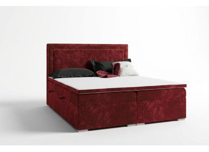 Letto a molle a scatola Hotel Letto doppio Letti di lusso Imbottiti 90/100/120/160/180x200cm