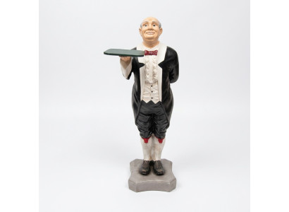 Butler figura statua figure statue scultura ristorante hotel 110cm scaffale nuovo