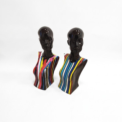 Scultura astratta busto di donna 58 cm stile statue sculture figure soggiorno  Scultura astratta del busto di una donna 58 cm stile statue sculture figure soggiorno