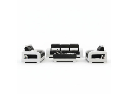 Designer set di divani con USB, divano imbottito, nuovo set di divani imbottiti H2209.