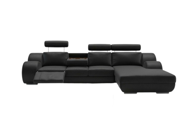 Design set soggiorno divano ad angolo divano divano imbottitura su misura USB